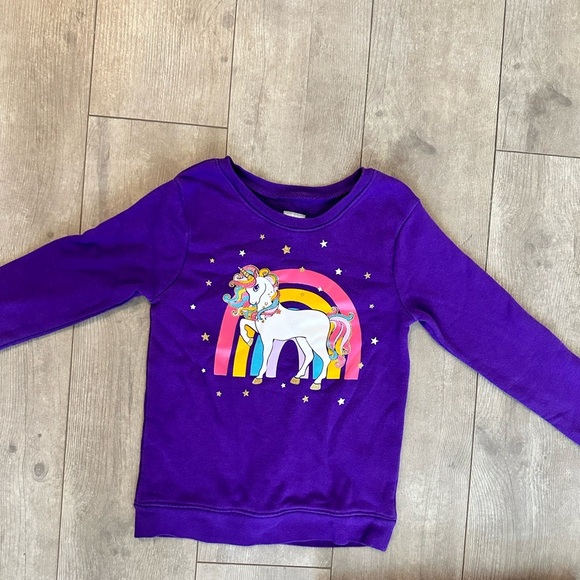 Garanimals 5T Unicorn Sweatpants and Sweatshirt Matching outfit set - Picture 7 of 7